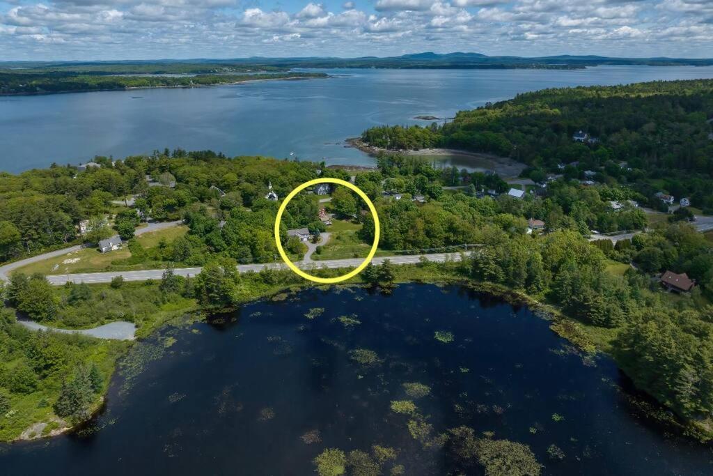 2 Bedroom Home W/ Pondside View Backyard Maine Escape Bar Harbor Eksteriør billede