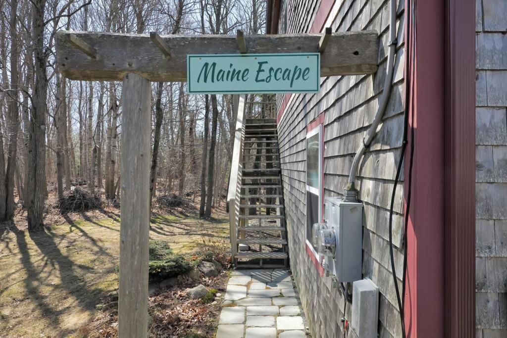 2 Bedroom Home W/ Pondside View Backyard Maine Escape Bar Harbor Eksteriør billede